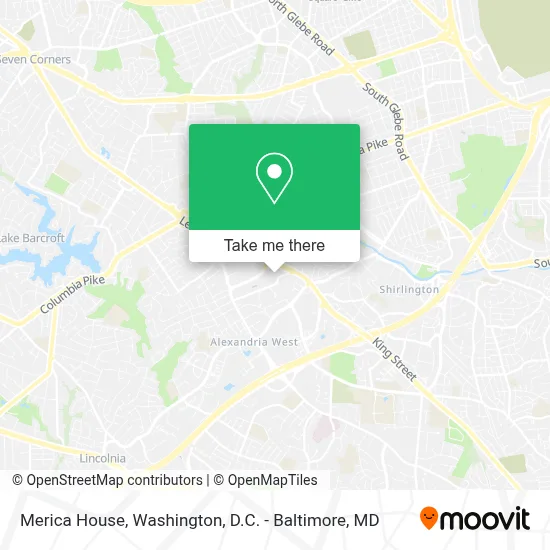 Merica House map