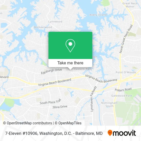 7-Eleven #10906 map