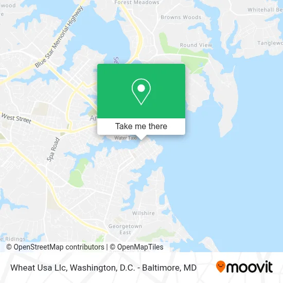 Wheat Usa Llc map