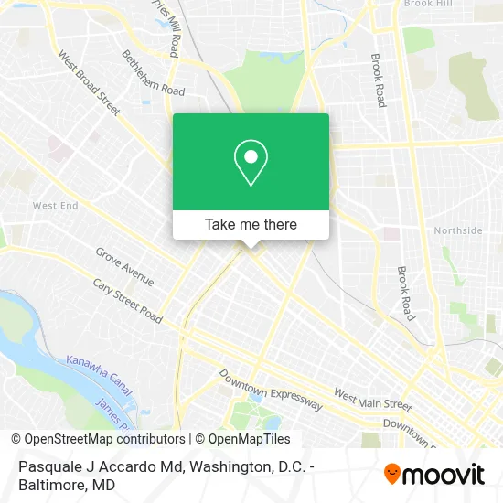 Pasquale J Accardo Md map