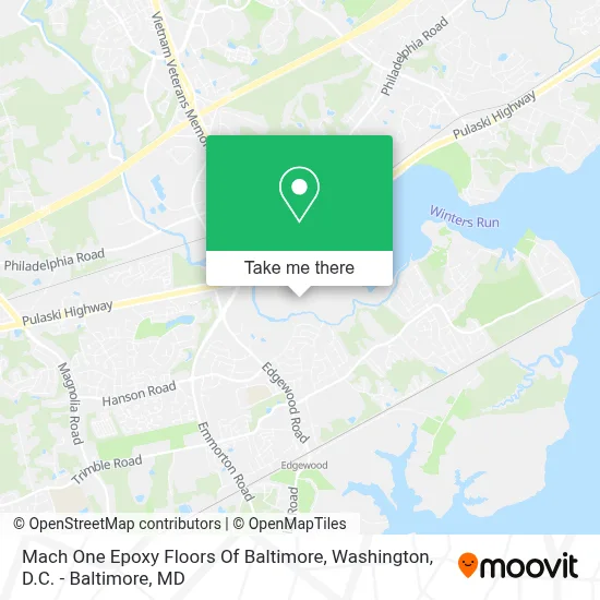 Mach One Epoxy Floors Of Baltimore map