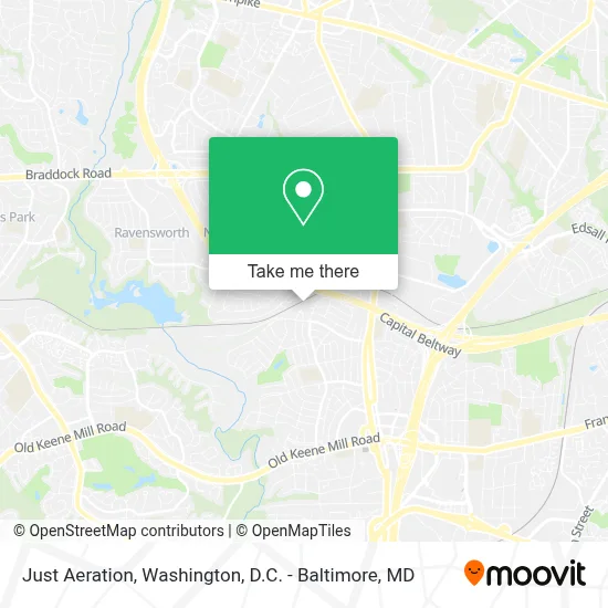 Just Aeration map