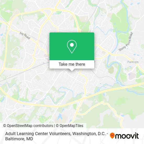 Adult Learning Center Volunteers map