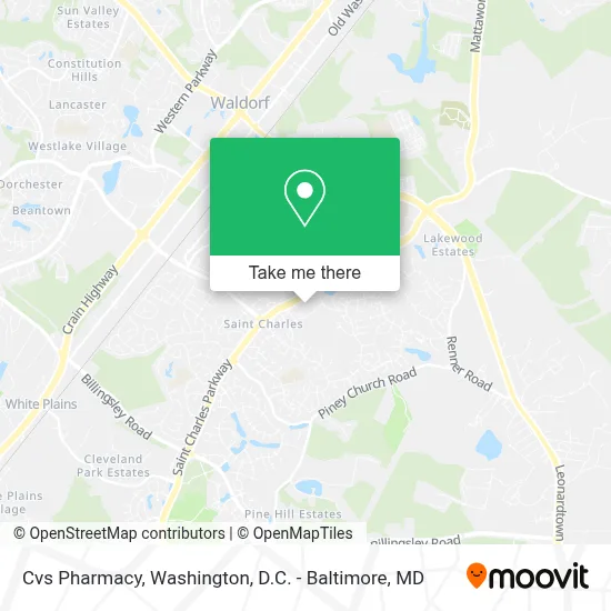 Cvs Pharmacy map
