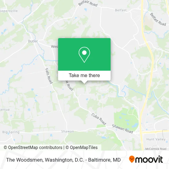 The Woodsmen map