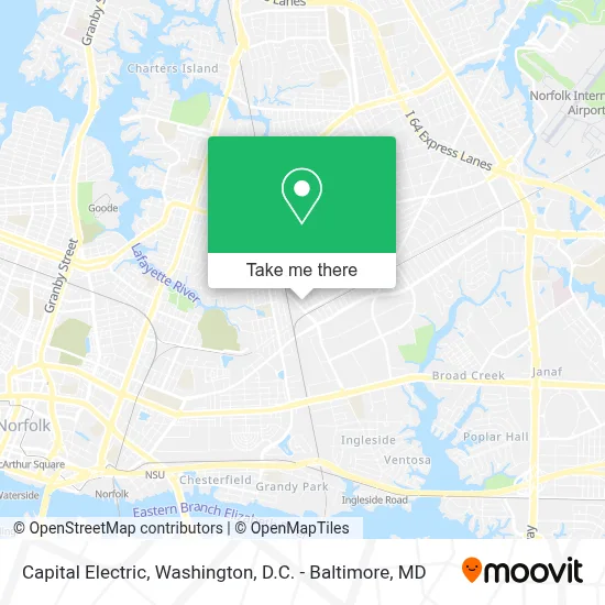 Capital Electric map