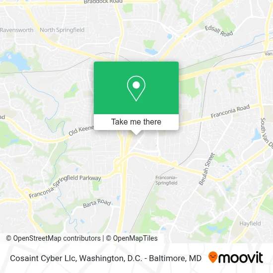 Cosaint Cyber Llc map