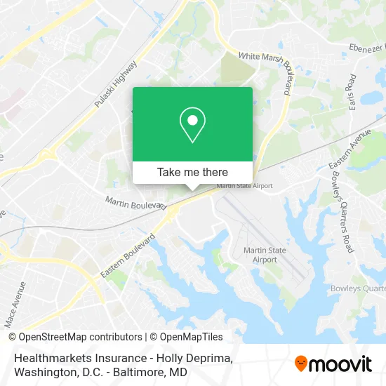 Healthmarkets Insurance - Holly Deprima map