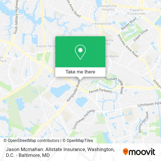Jason Mcmahan: Allstate Insurance map