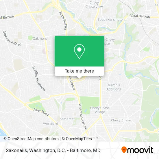 Sakonails map