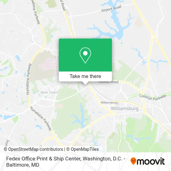Fedex Office Print & Ship Center map