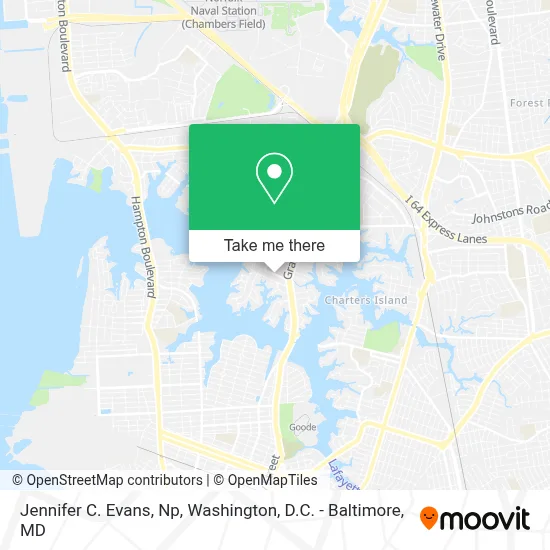 Jennifer C. Evans, Np map