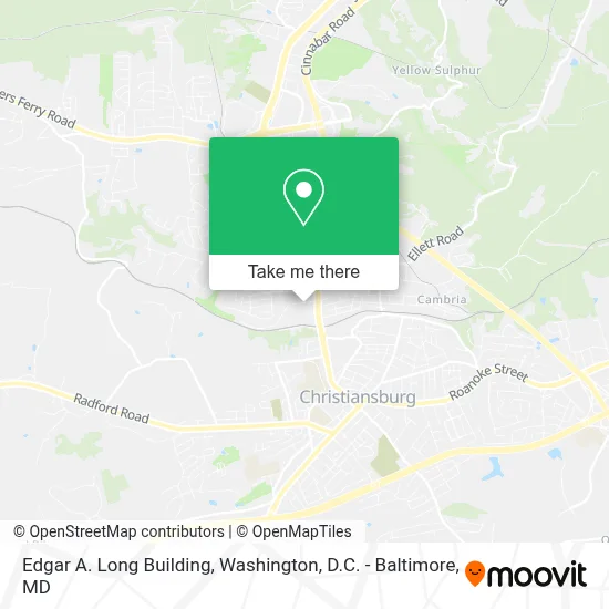 Edgar A. Long Building map