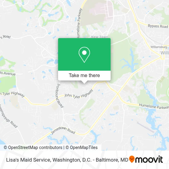 Lisa's Maid Service map
