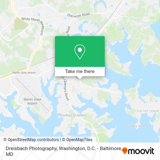 Dreisbach Photography map