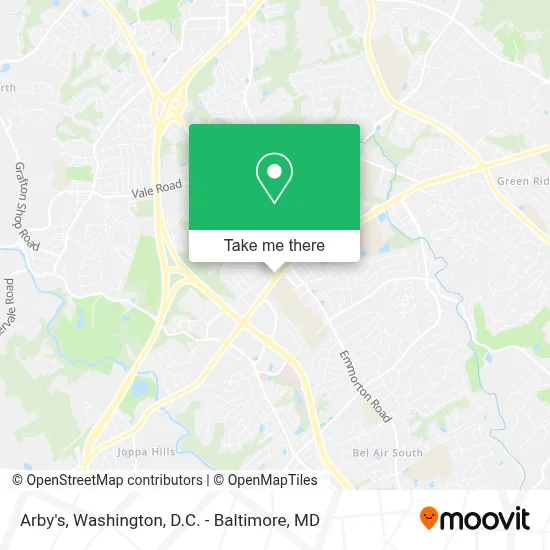 Arby's map