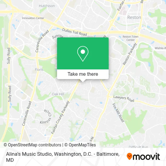 Alina's Music Studio map