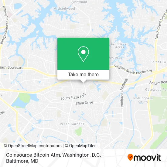 Coinsource Bitcoin Atm map