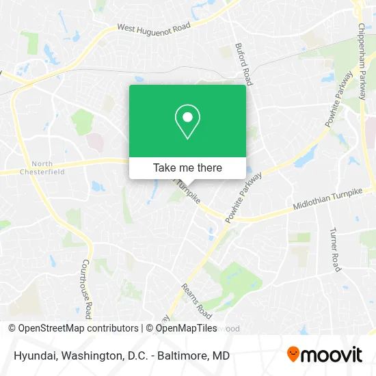 Hyundai map
