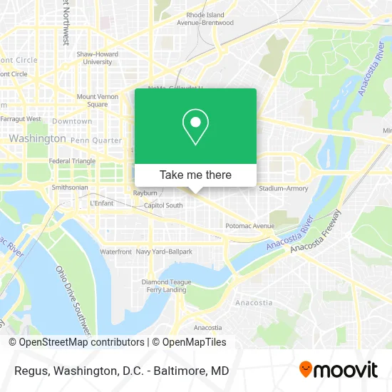 Regus map