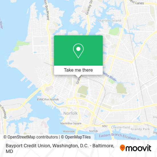 Bayport Credit Union map