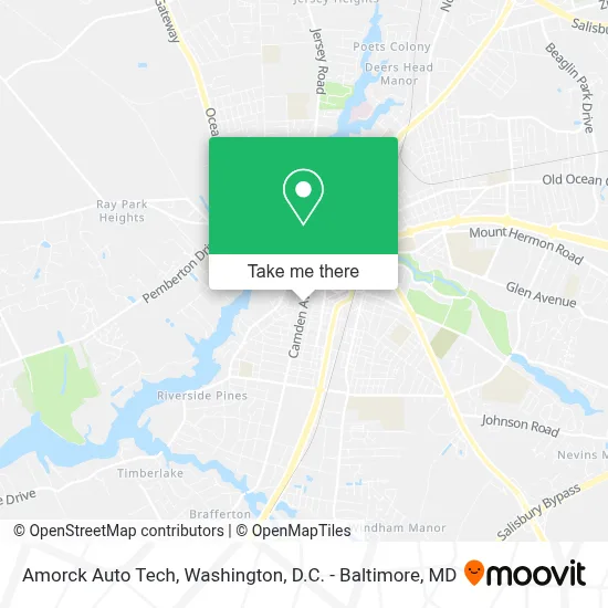 Amorck Auto Tech map
