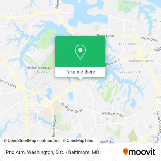 Pnc Atm map