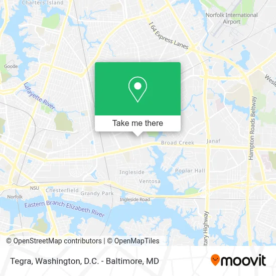Tegra map