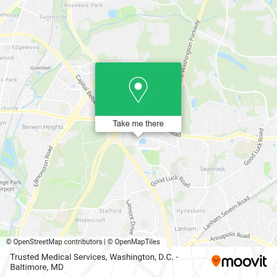 Trusted Medical Services map