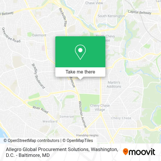Allegro Global Procurement Solutions map