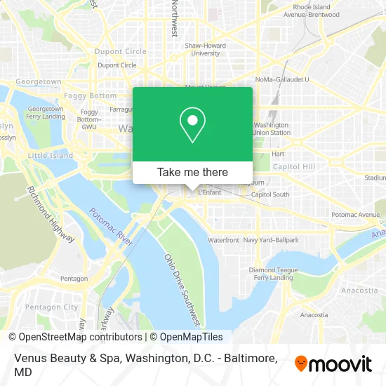 Venus Beauty & Spa map