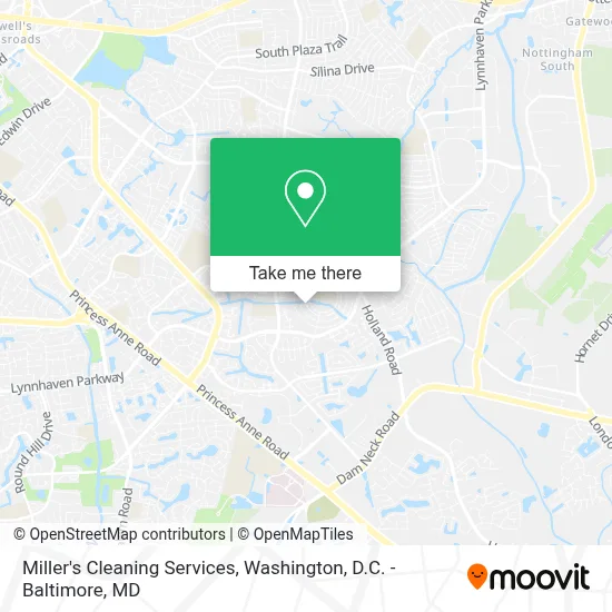 Miller's Cleaning Services map