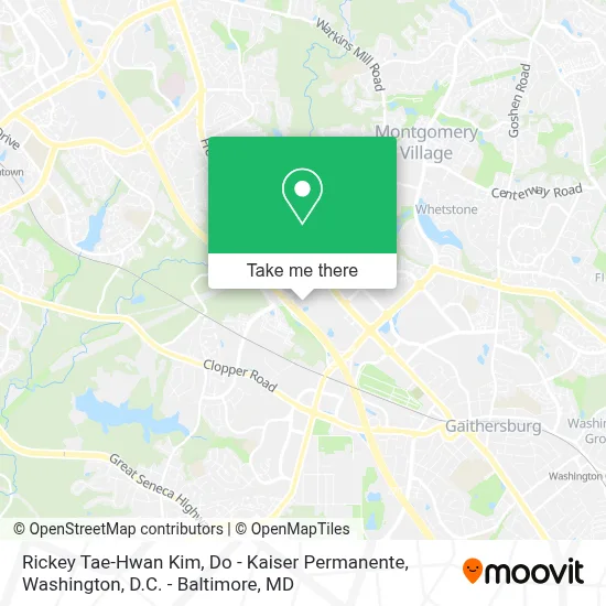 Rickey Tae-Hwan Kim, Do - Kaiser Permanente map