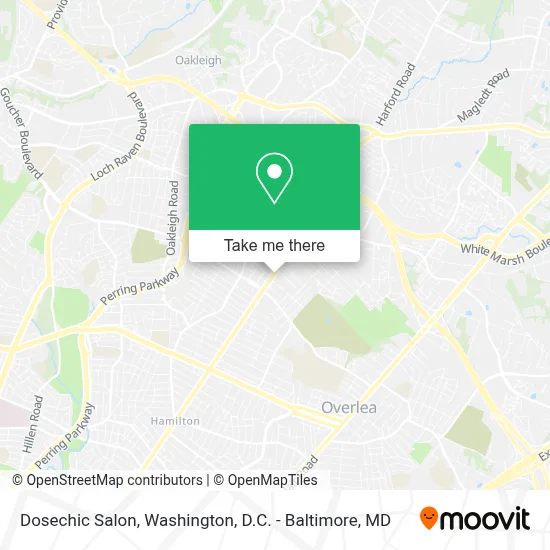 Dosechic Salon map