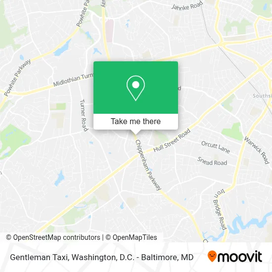 Gentleman Taxi map