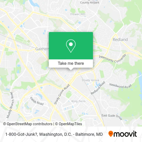 1-800-Got-Junk? map