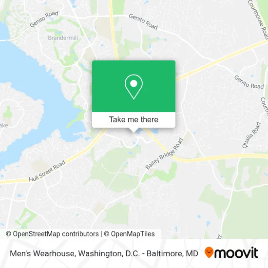 Men's Wearhouse map