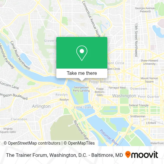 The Trainer Forum map