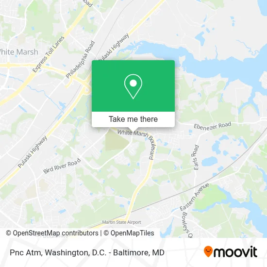 Pnc Atm map