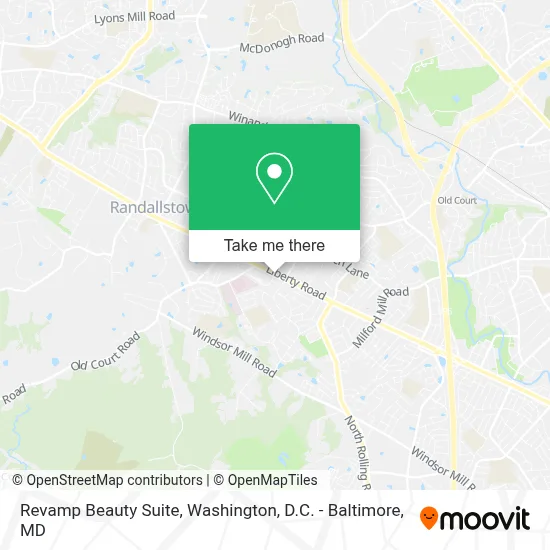 Revamp Beauty Suite map