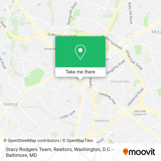 Stacy Rodgers Team, Realtors map