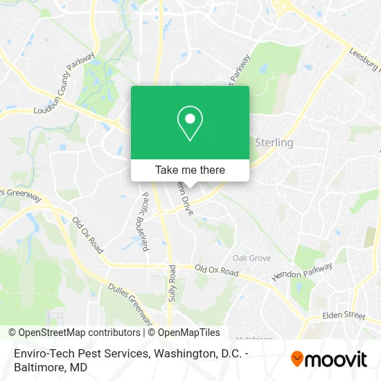 Enviro-Tech Pest Services map