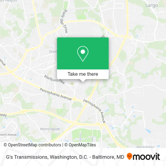 G's Transmissions map