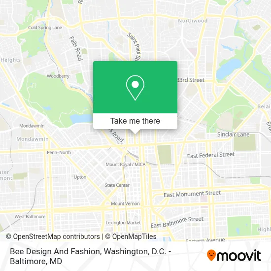 Bee Design And Fashion map