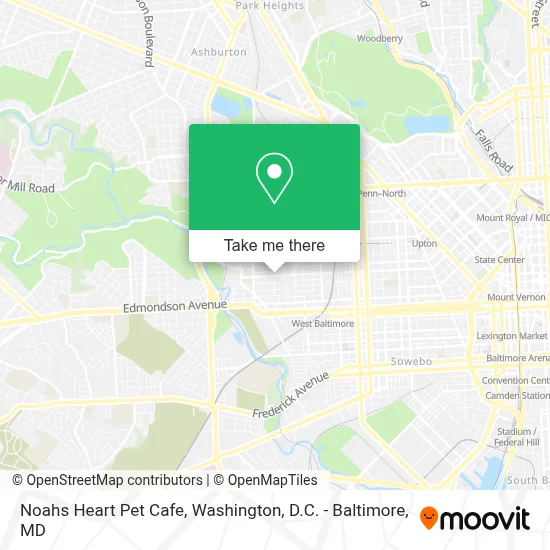 Noahs Heart Pet Cafe map