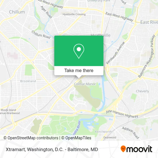 Xtramart map