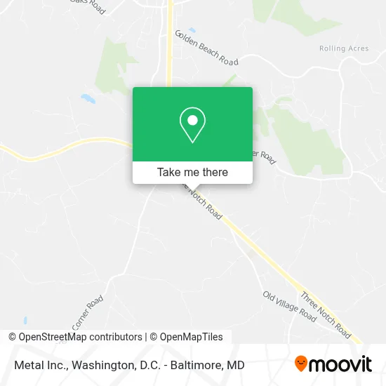 Metal Inc. map