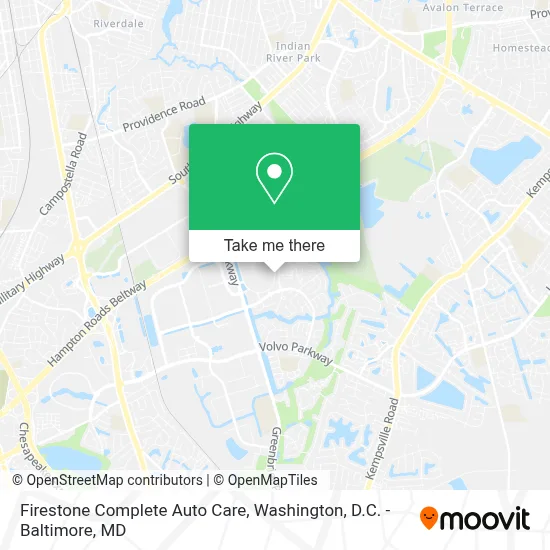 Firestone Complete Auto Care map
