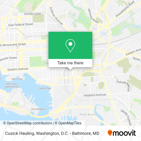Cusick Hauling map