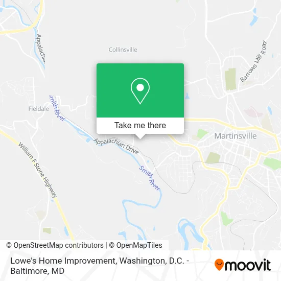 Lowe's Home Improvement map